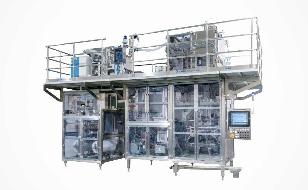 Gas aseptic filling and packaging system